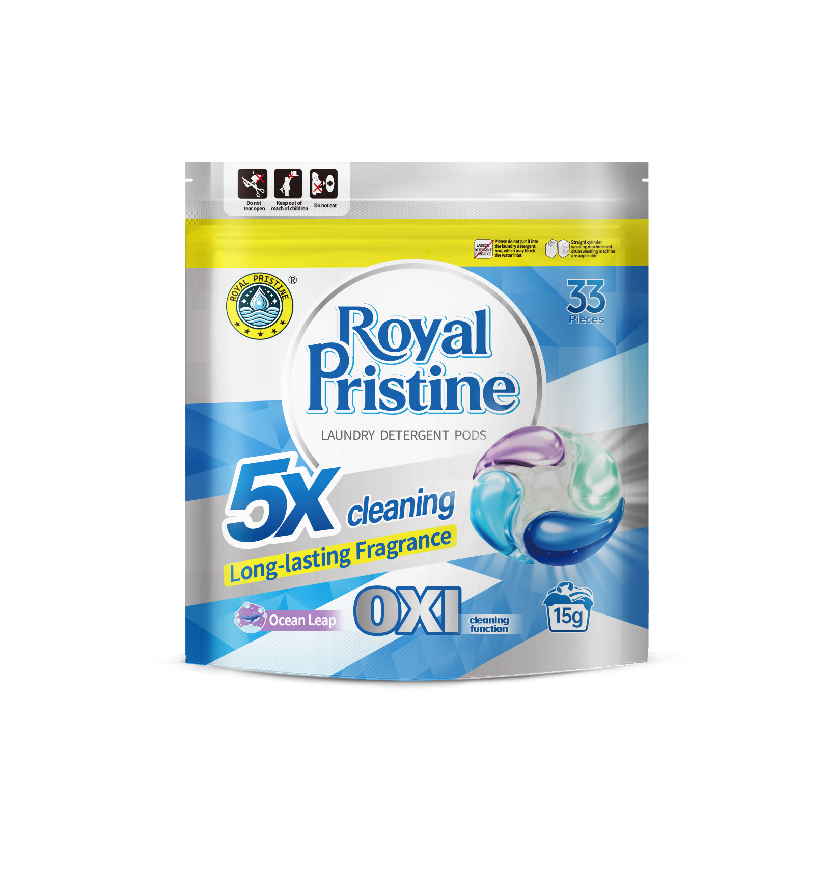 皇室潔達洗衣珠(海洋躍動) 33粒裝