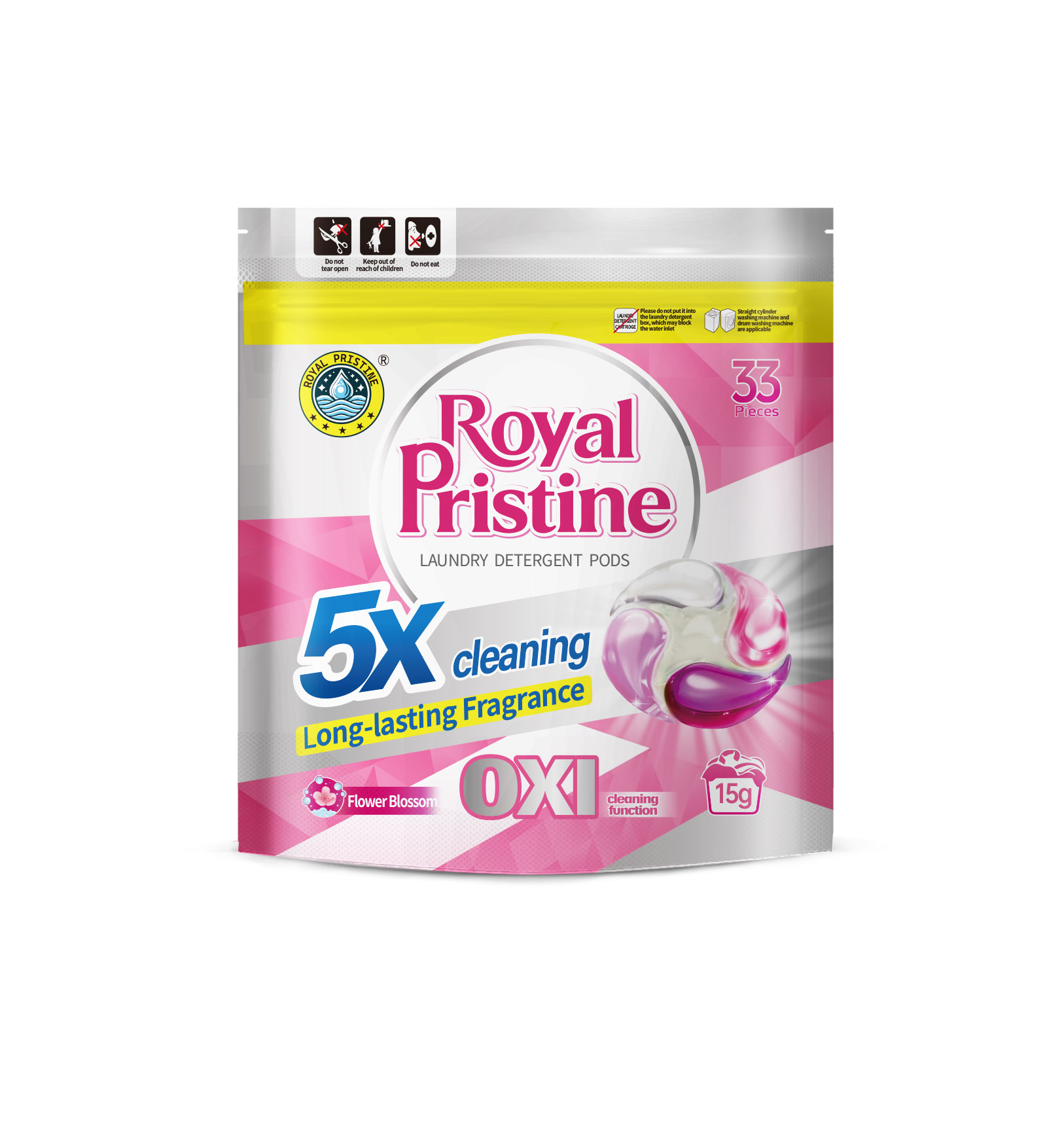 皇室潔達洗衣珠(花奈綻放) 33粒裝